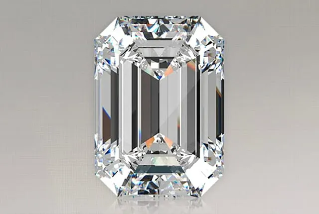 0.53 Carat Emerald Lab Diamond