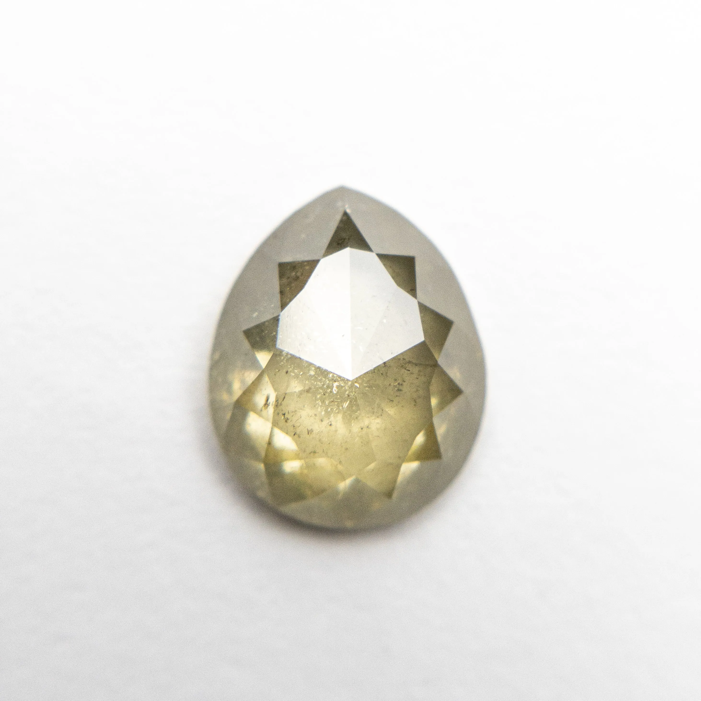 1.78ct 9.05x7.38x3.31mm Pear Rosecut 19048-08