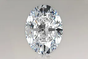 2.06 Carat Oval Lab Diamond