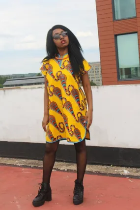 African Dress African Clothing African Shift Dress Festival Dress Ankara Dress