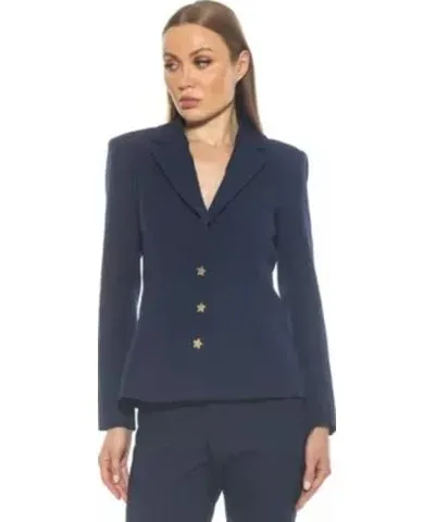 Alexia Admor Women's Gwen Jacket With Star Button Detail