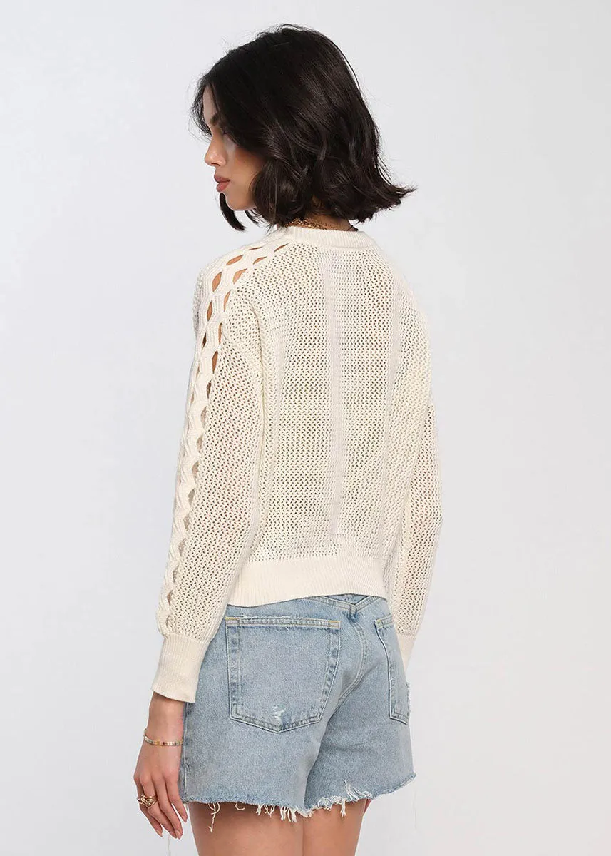 Avila Sweater - Eggshell