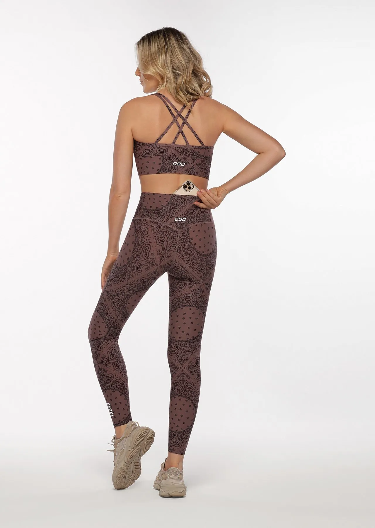 Bandana Booty Shaper Full Length Leggings | Print | Tights and Leggings | Lorna Jane Australia