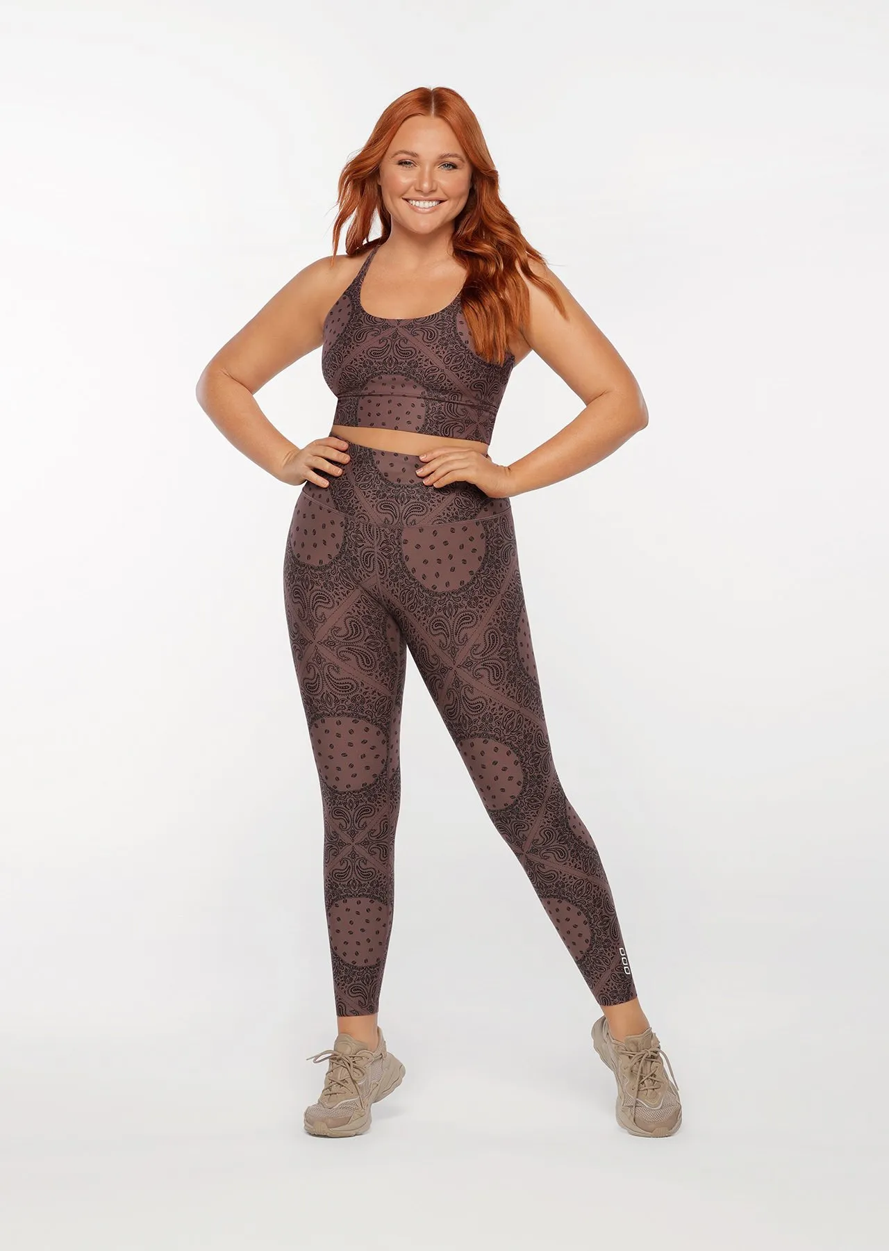 Bandana Booty Shaper Full Length Leggings | Print | Tights and Leggings | Lorna Jane Australia