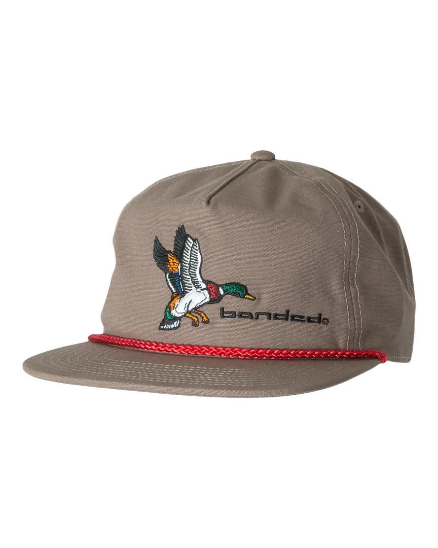 Banded Mallard Rope Cap