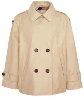 Barbour Cropped Annie Trench Coat