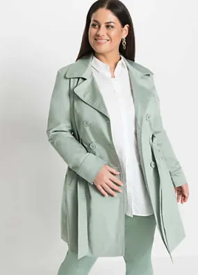 bonprix Belted Trench Coat