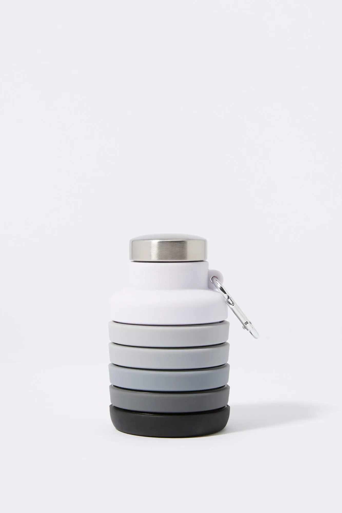 Bouteille compressible ombrée noire (550 mL)