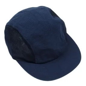 cableami - Seersucker / Mesh Jet Cap - Navy Solid