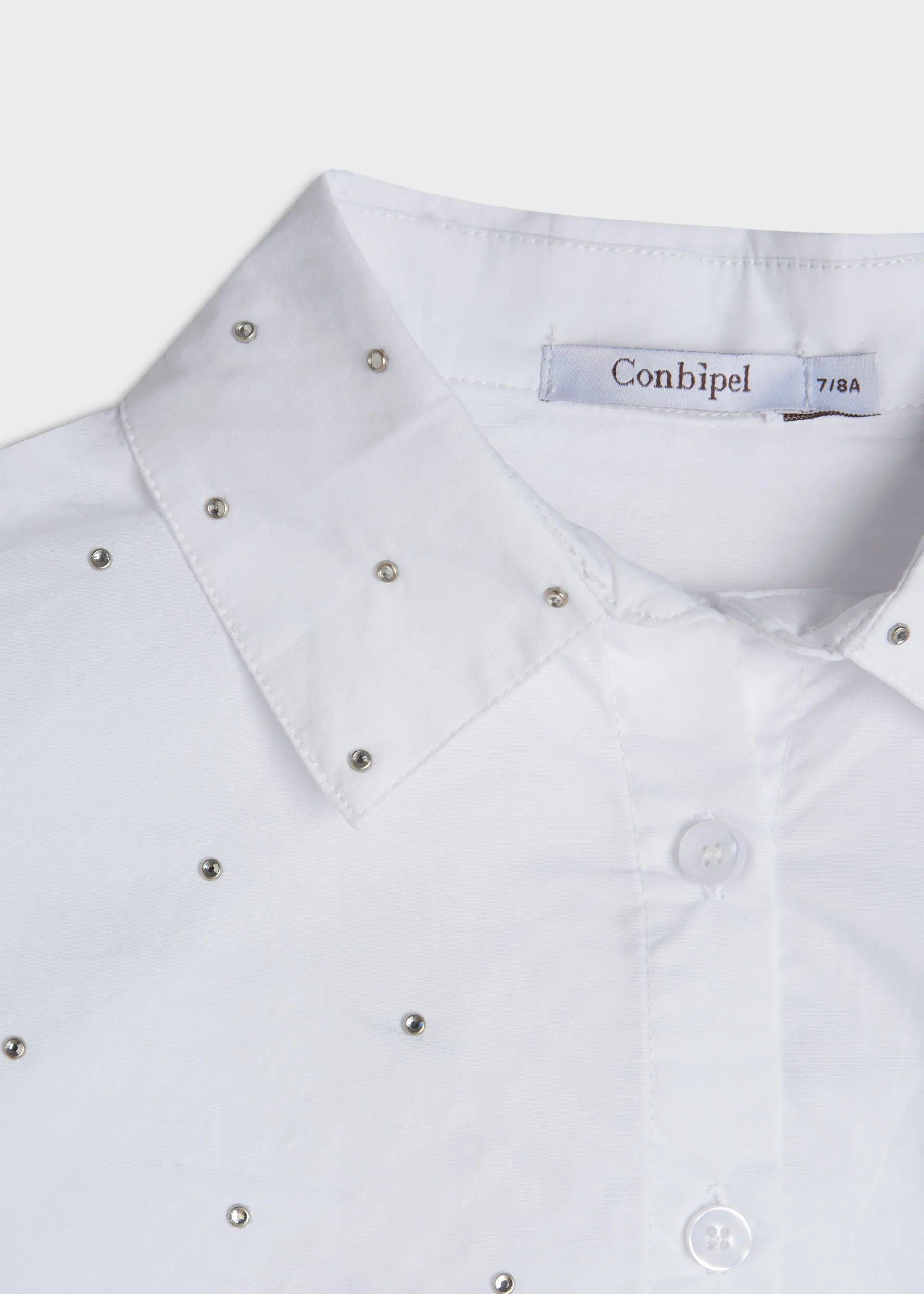 Camicia con strass