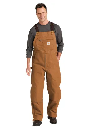 Carhartt Firm Duck Insulated Bib Overalls