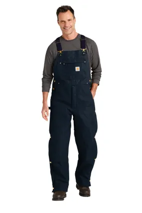 Carhartt Tall Firm Duck Insulated Bib Overalls