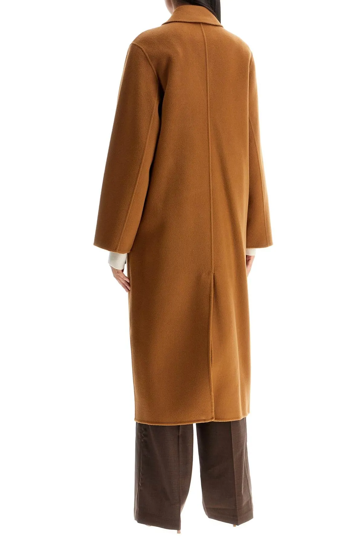 clara double-breasted wool coat