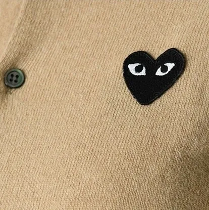 COMME des GARCONS  |Unisex Street Style Logo Cardigans