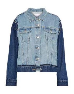 Current/elliott Women Denim outerwear Blue 2 Designer