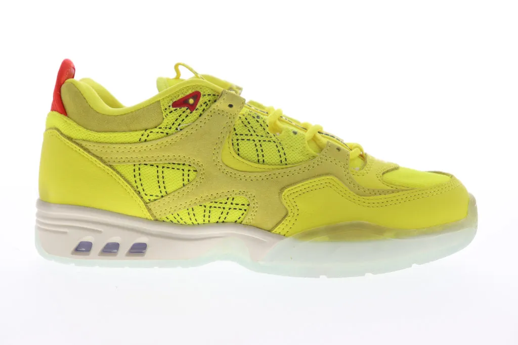 DC Kalis OG X Diet Starts Monday ADYS100547 Mens Yellow Leather Sneakers Shoes