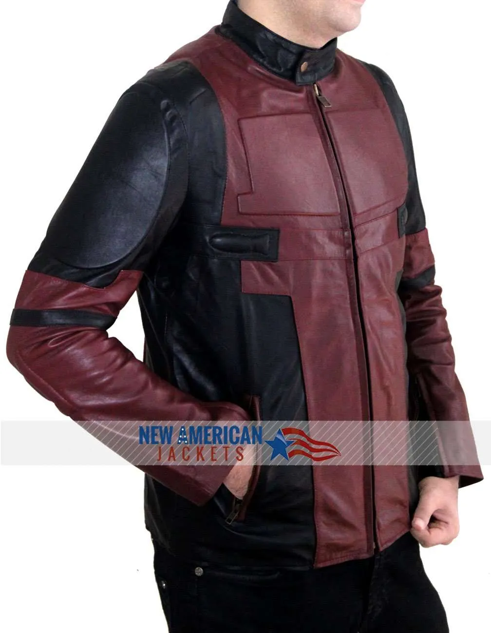 Deadpool Leather Jacket - New American Jackets