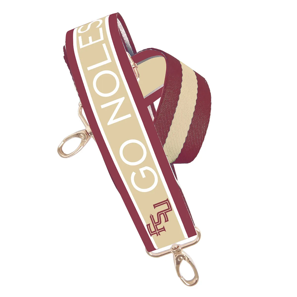 Desden Stacked FSU Go Noles Purse Strap