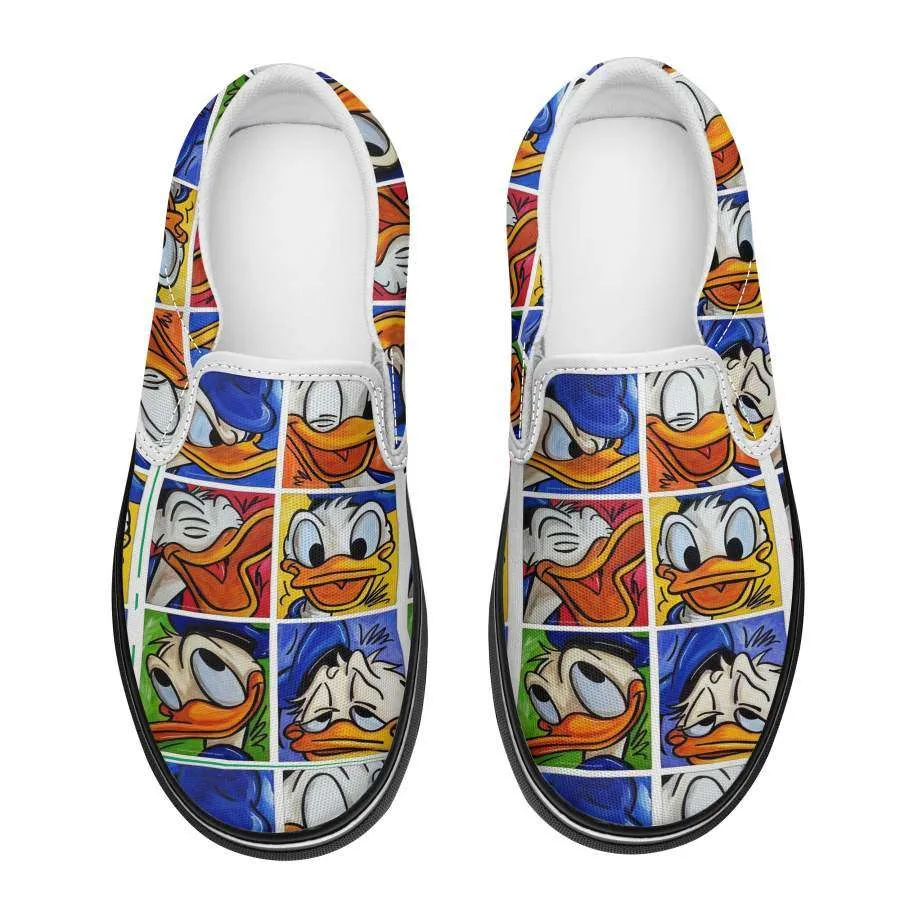 Disney Donald Duck Slip On Shoes Sneaker