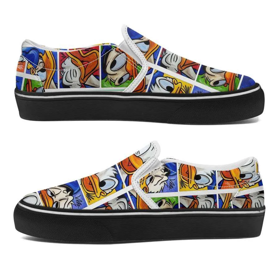 Disney Donald Duck Slip On Shoes Sneaker