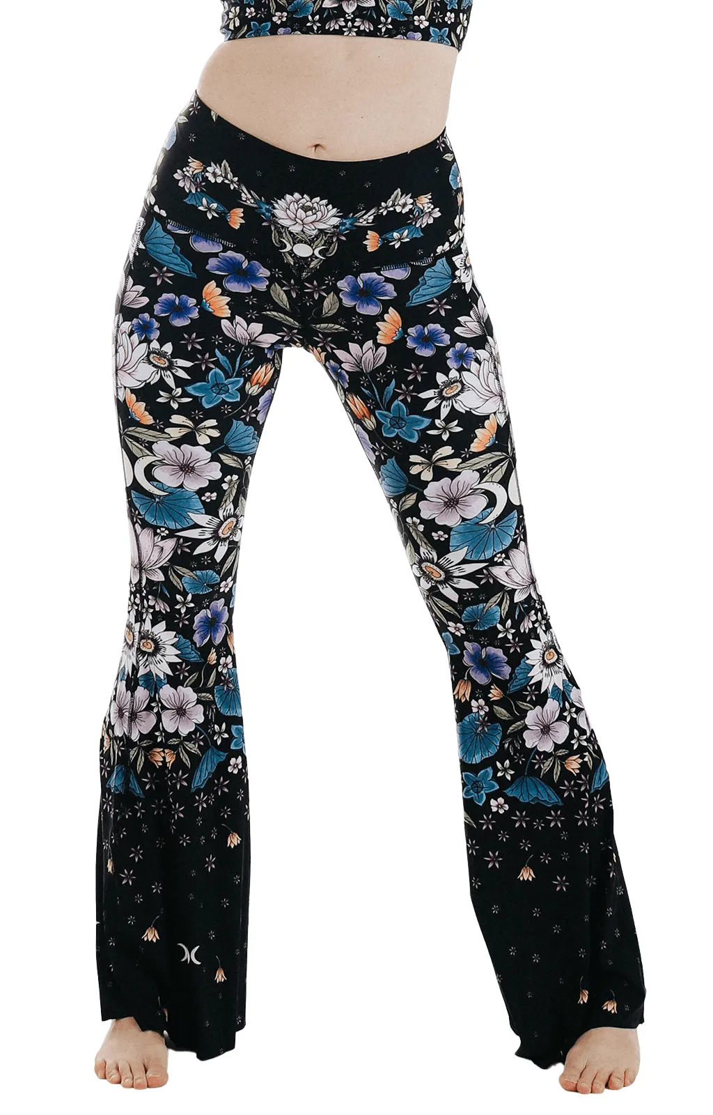 Divine Feminine Printed Bell Bottoms