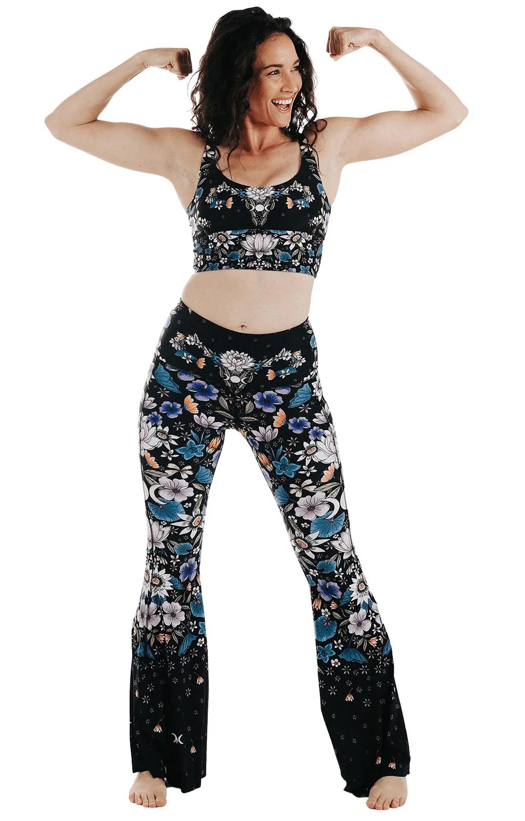 Divine Feminine Printed Bell Bottoms