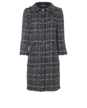 Dolce & Gabbana Tweed Coat