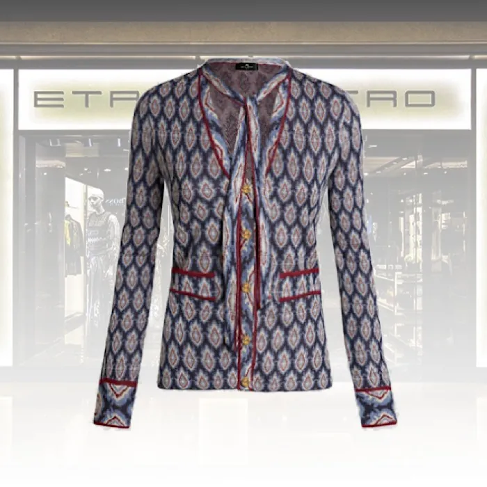 ETRO  |Casual Style Long Sleeves Elegant Style Cardigans