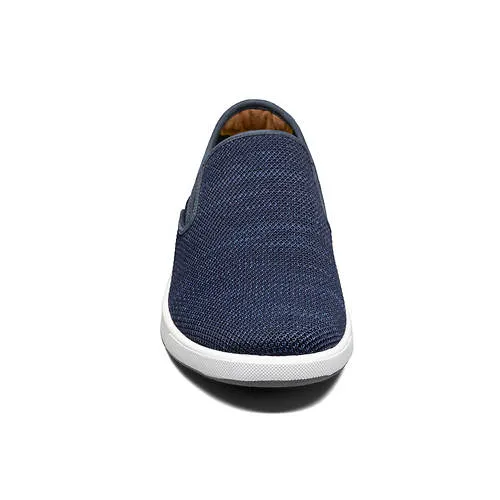 Florsheim Men's Crossover Knit Plain Toe Sneaker Navy