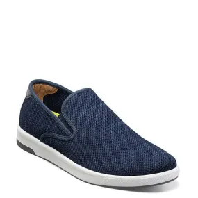 Florsheim Men's Crossover Knit Plain Toe Sneaker Navy