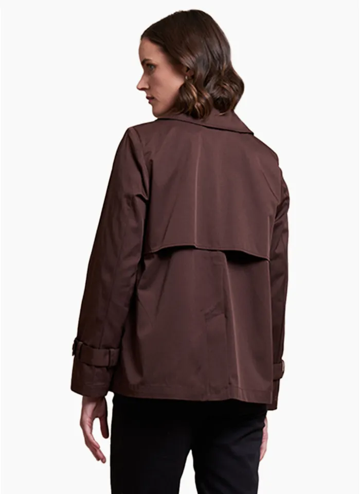 FOIL Coat - Short Trench 13887