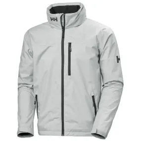 Helly Hansen Crew Hooded Jacket Grey Fog