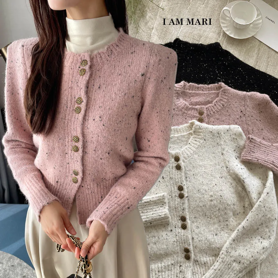 I AM MARI  |Puff Sleeves Cardigans