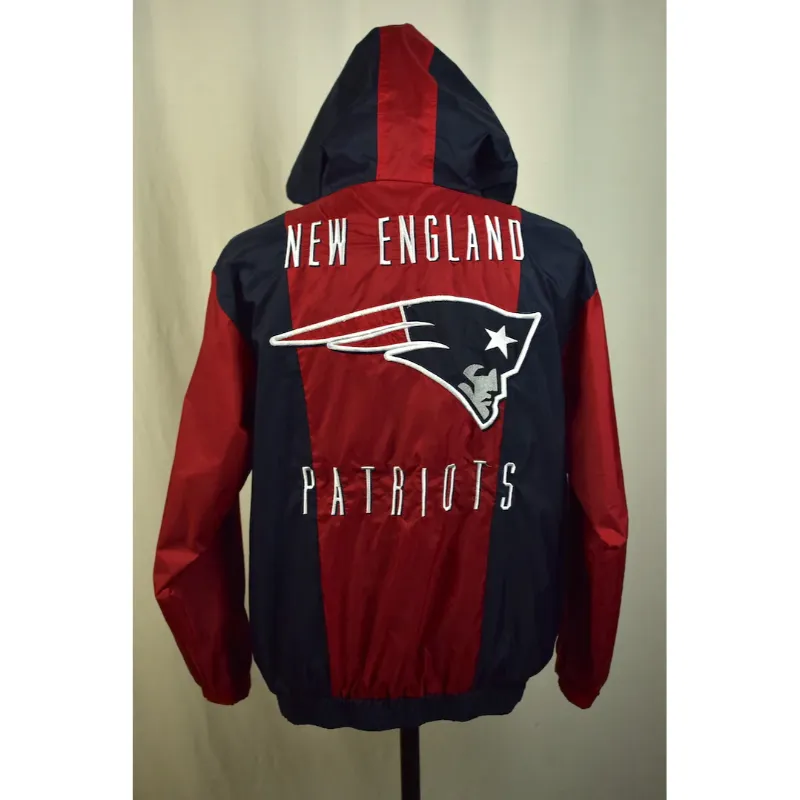 Jeraldine New England Patriots Pullover Jacket - William Jacket