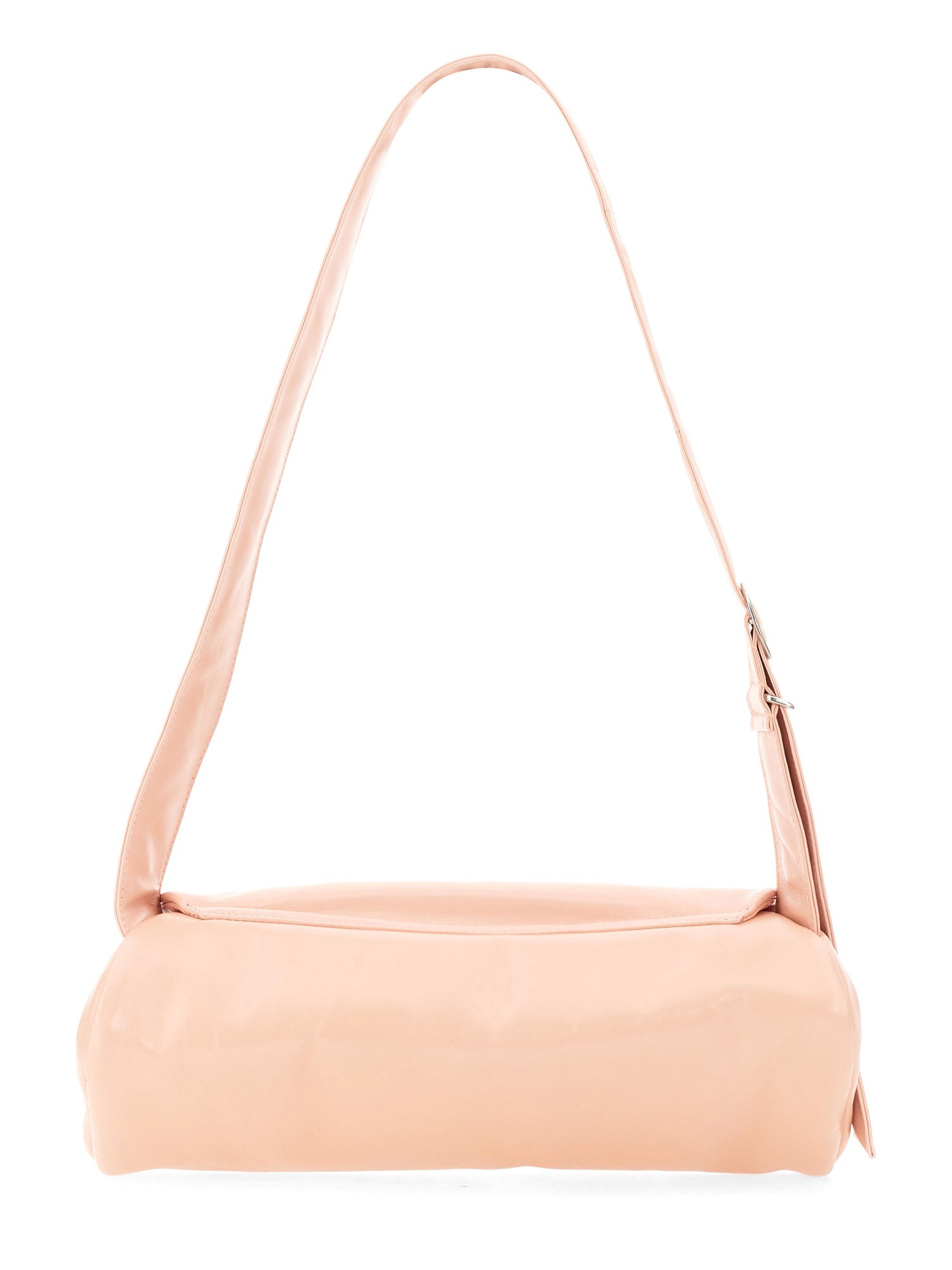 JIL SANDER    CANNOLO BIG LEATHER BAG