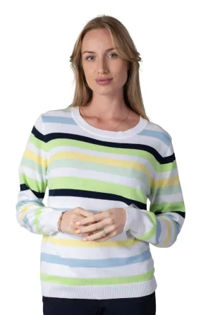 Ladies Stripe Sweater