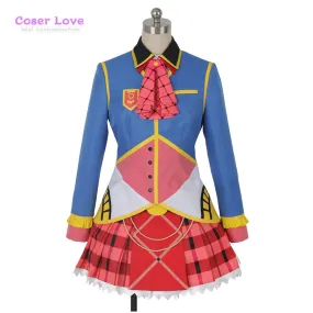 LoveLive HAPPY PARTY TRAIN Kunikida Hanamaru Cosplay costume Carnaval Halloween Christmas Costume