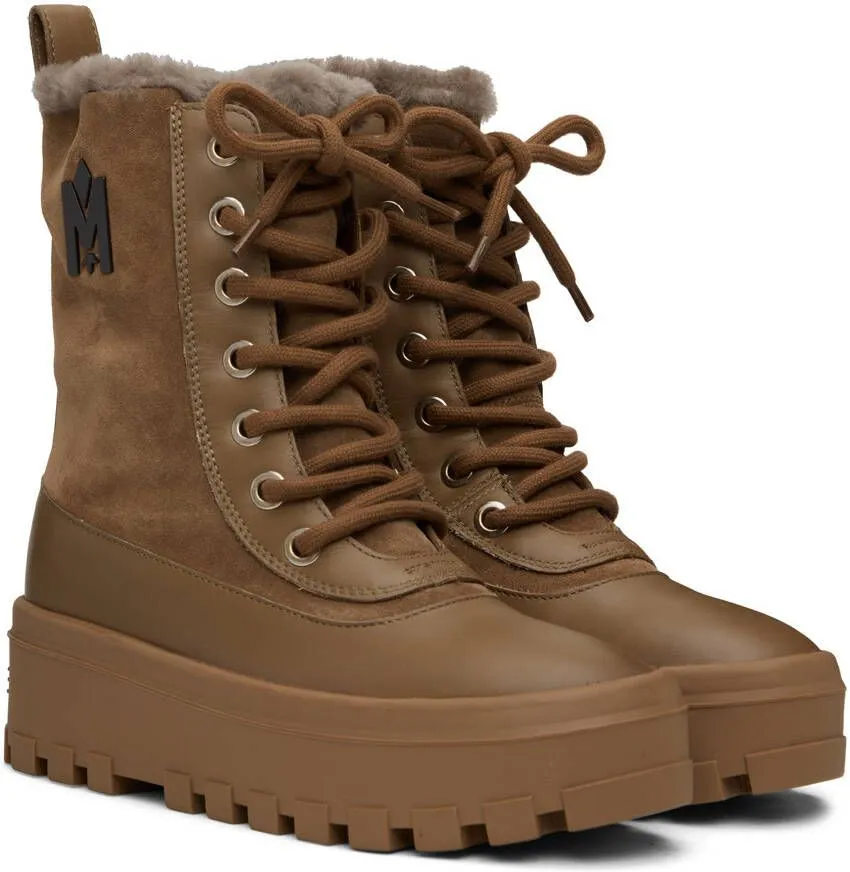 Mackage Brown Hero Boots