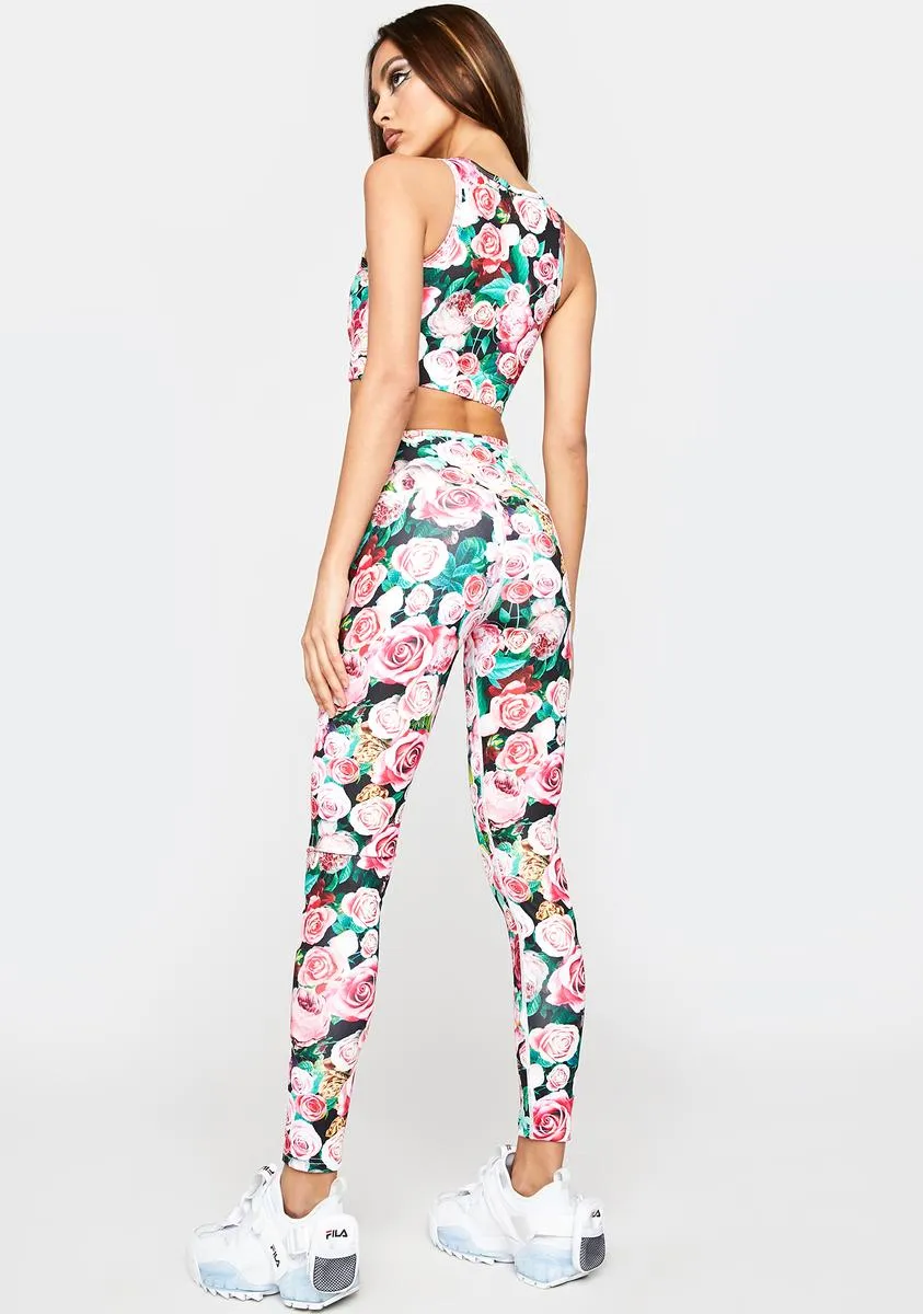 Made You Look Rose Leggings-