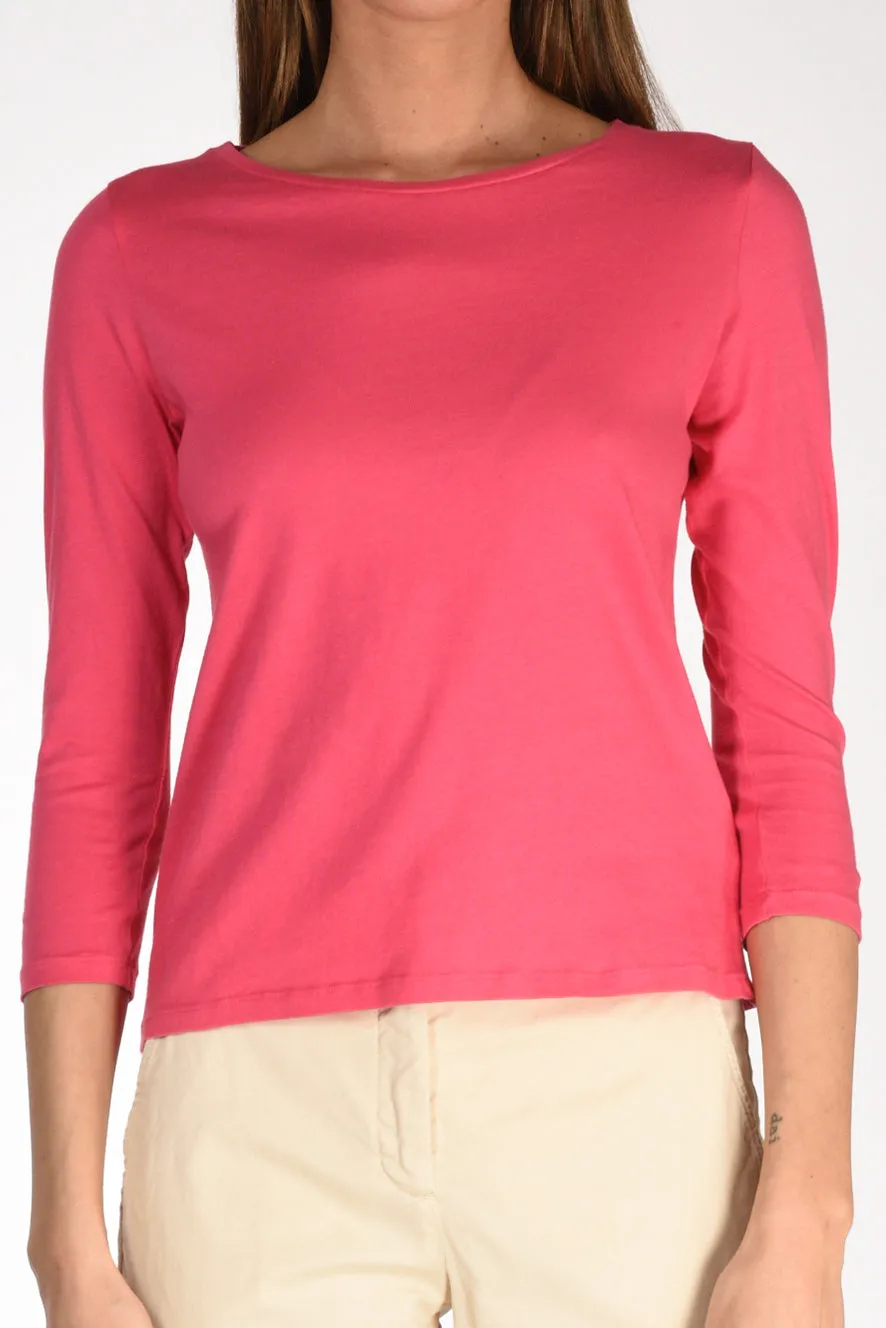 Majestic Filatures Paris Tshirt M. 3-4 Fucsia Donna