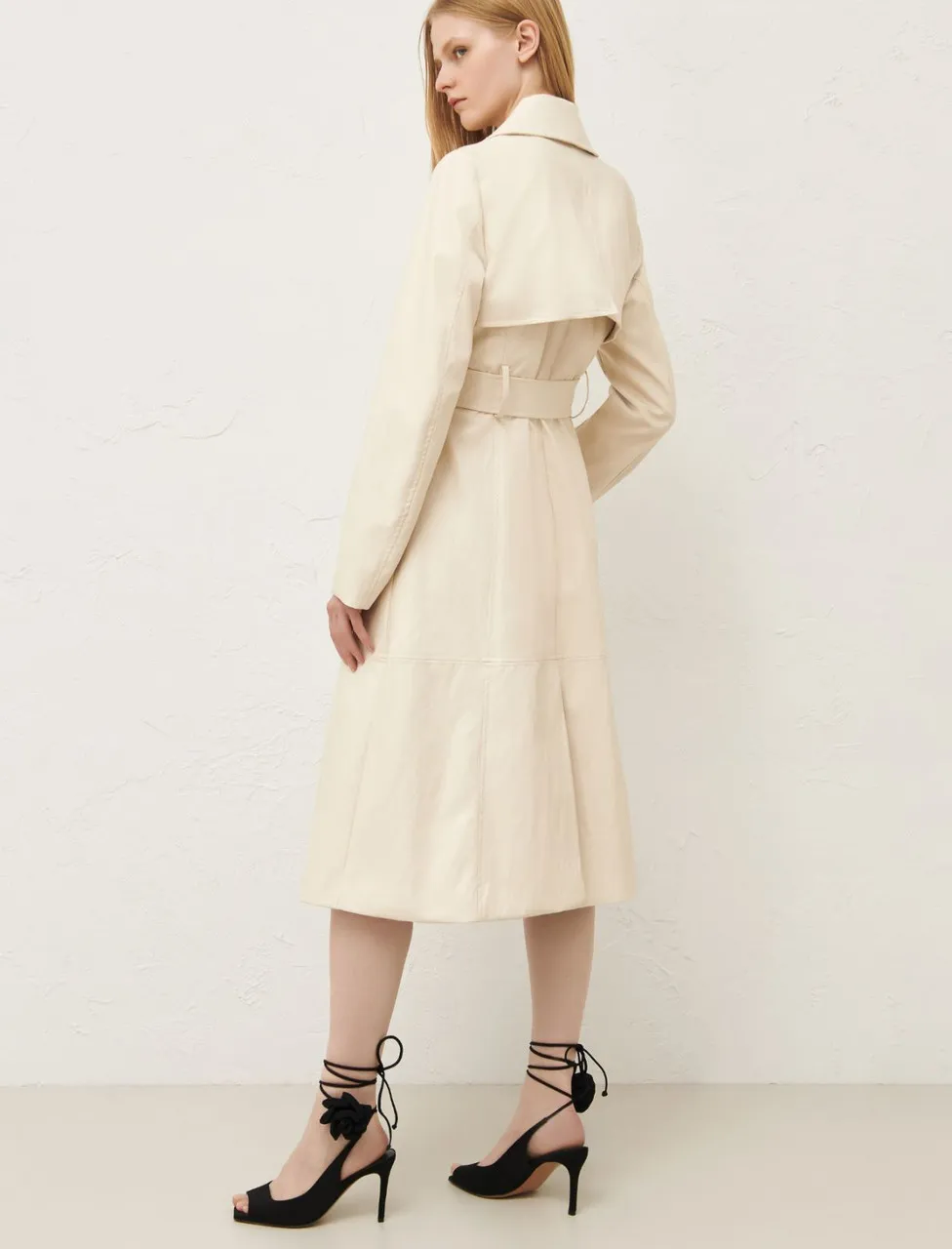 MARELLA Double-breasted trench coat 
                         
                     
                