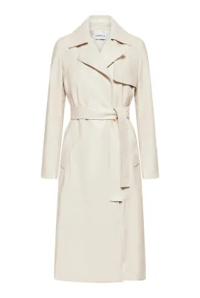 MARELLA Double-breasted trench coat 
                         
                     
                