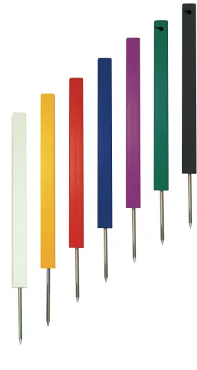 Markeringsstolpe firkantet, 61 cm, gul