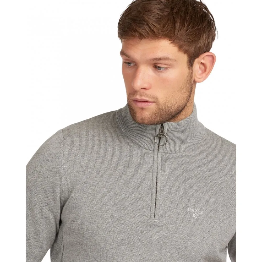 Mens Cotton Half Zip Sweater