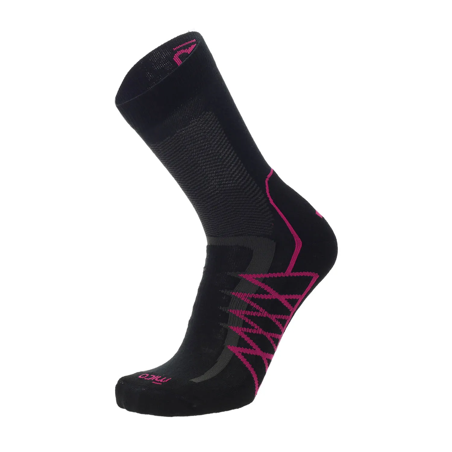 Mico Extra Dry Outlast Medium Weight Calze  Nero/Fucsia