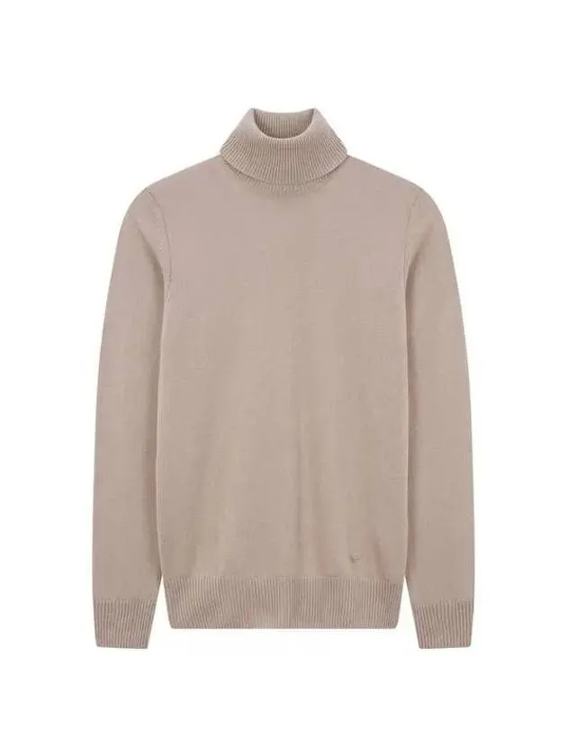 Overseas Station Season Big Chance 8 18 Men s Soft Cashmere Turtleneck Sweater Beige 270595