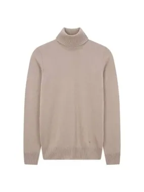 Overseas Station Season Big Chance 8 18 Men s Soft Cashmere Turtleneck Sweater Beige 270595