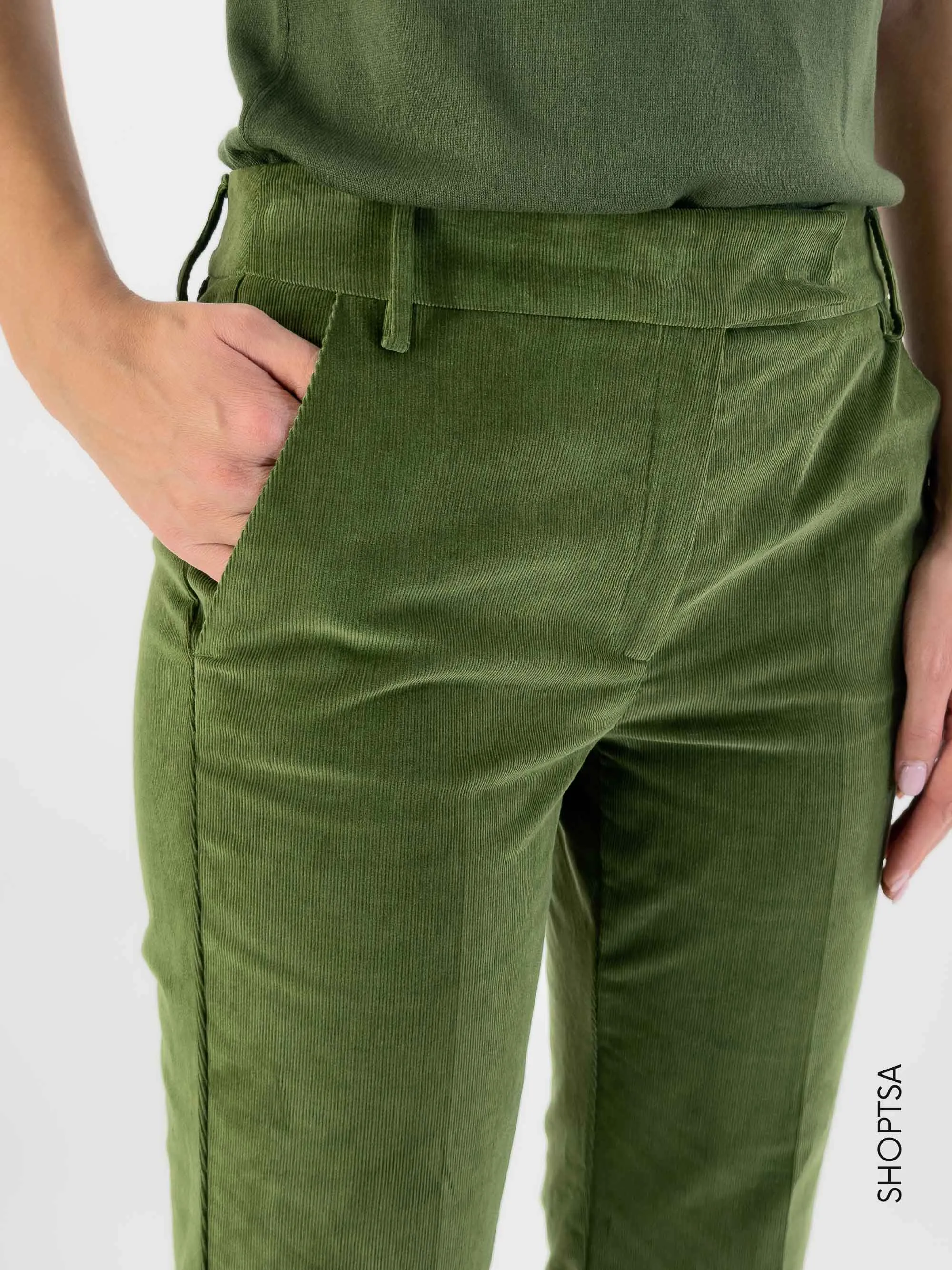 Pantalone velluto millerighe GHINEA - EMME Marella