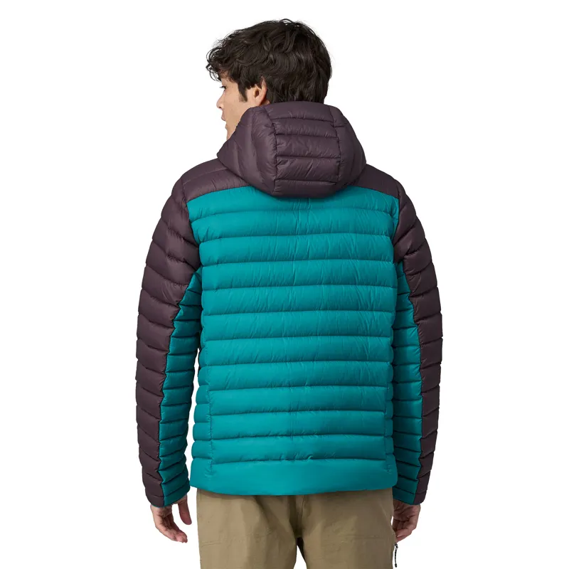 Patagonia Mens Down Sweater Hoody - Belay Blue