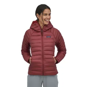 Patagonia Women's Down Sweater Hoody, Sequoia Red / XS